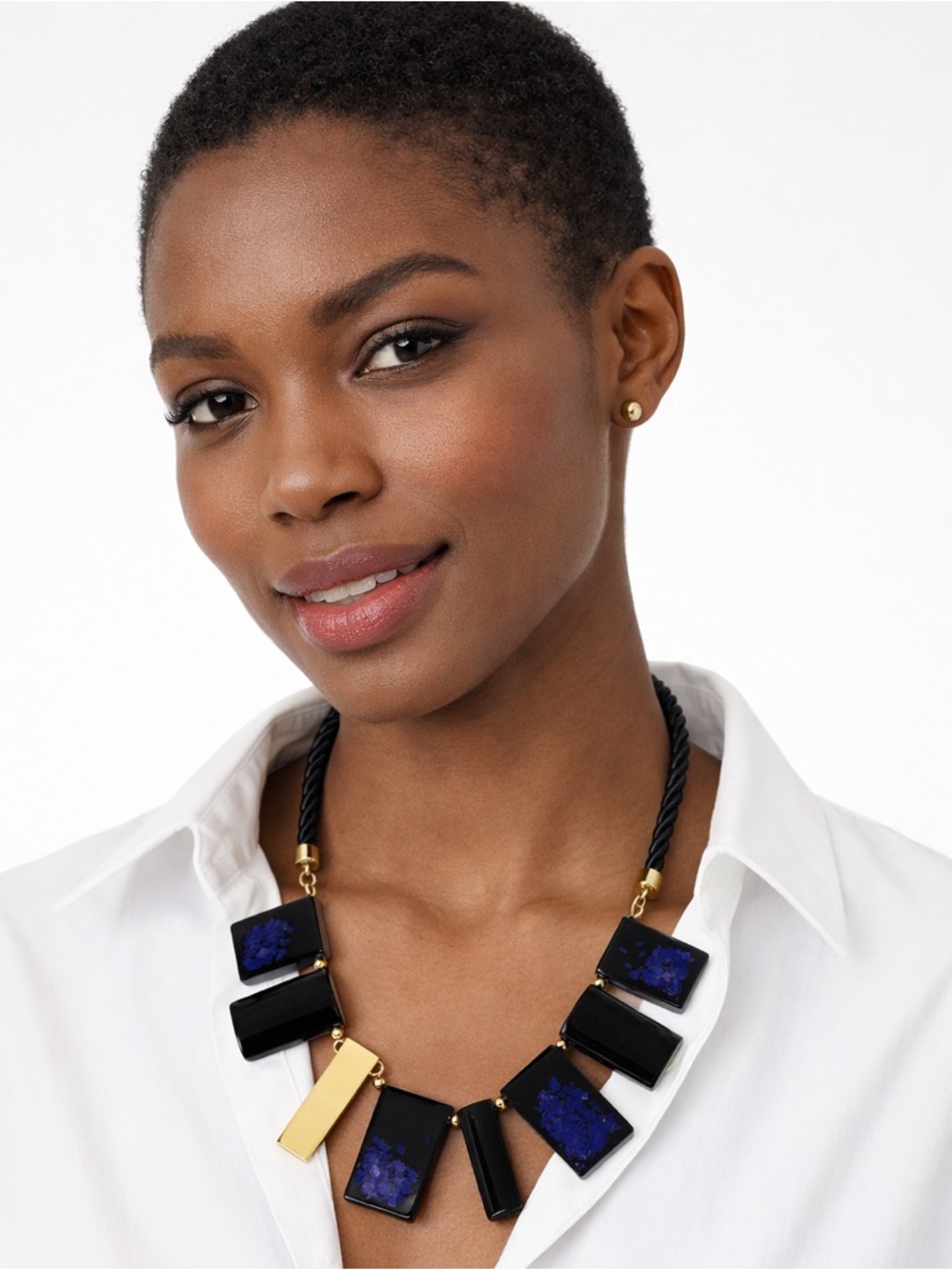 Kate Spade Clean Break Geometric Necklace